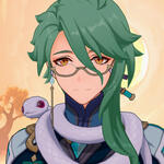 Baizhu faces toward the viewer, smiling.